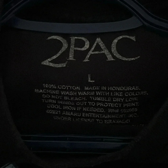 2PAC 'All Eyez On Me' Graphic T-Shirt - Picture 3 of 3